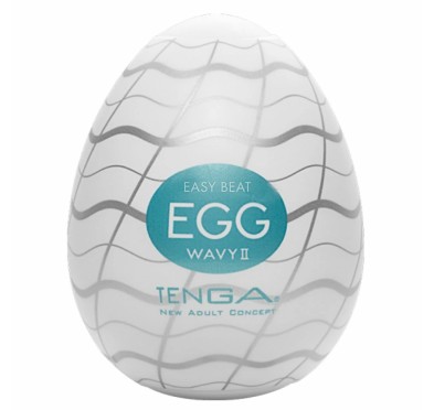 Japoński masturbator - Tenga Egg Wavy II 1szt